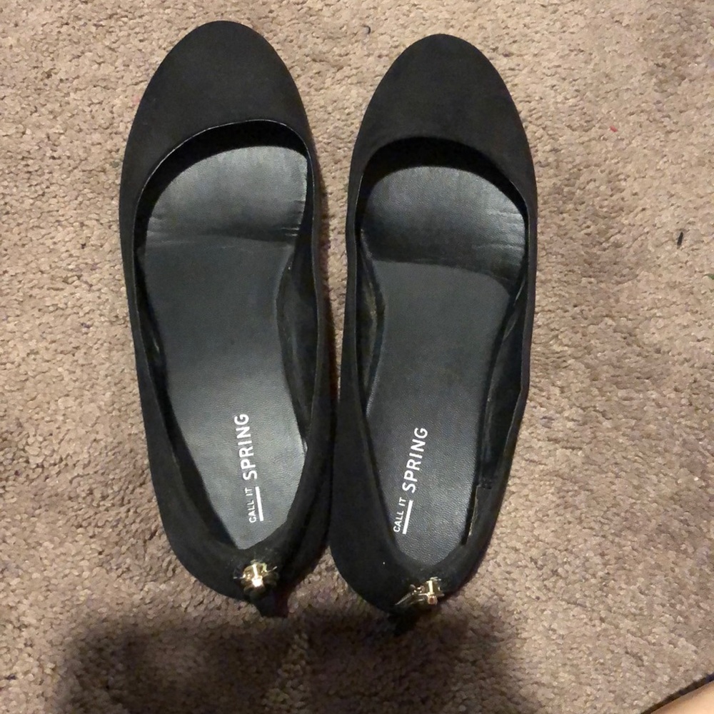 Black flats